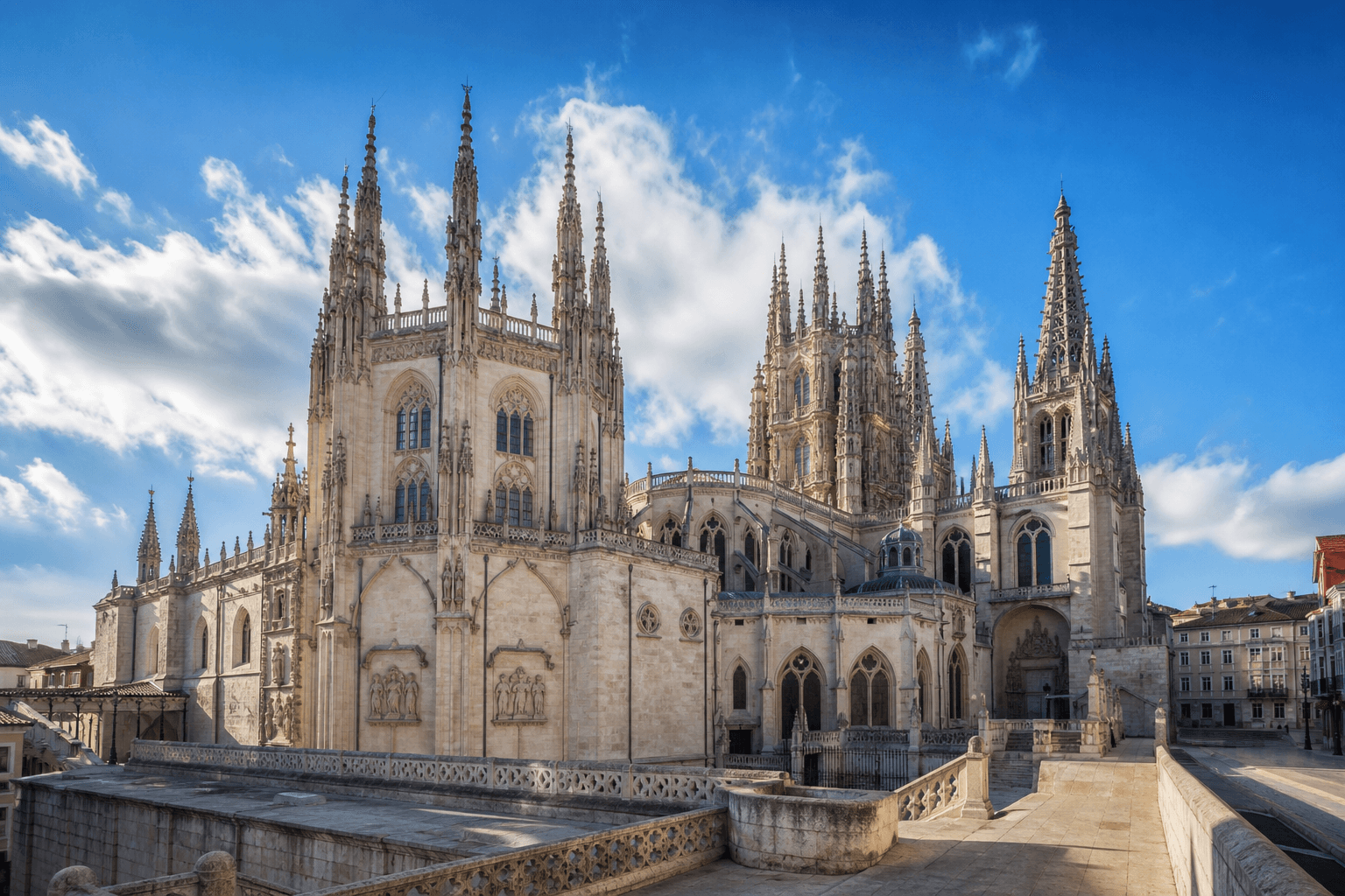la Catedral de Santa María en Burgos