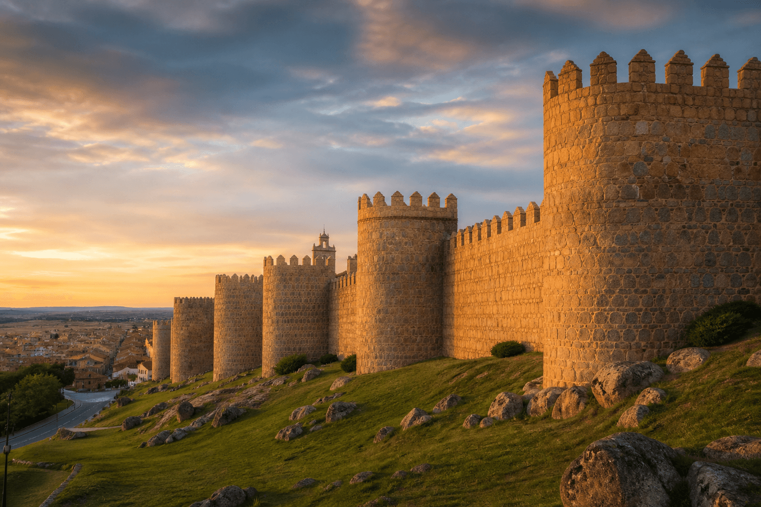 las Murallas de Ávila en Ávila