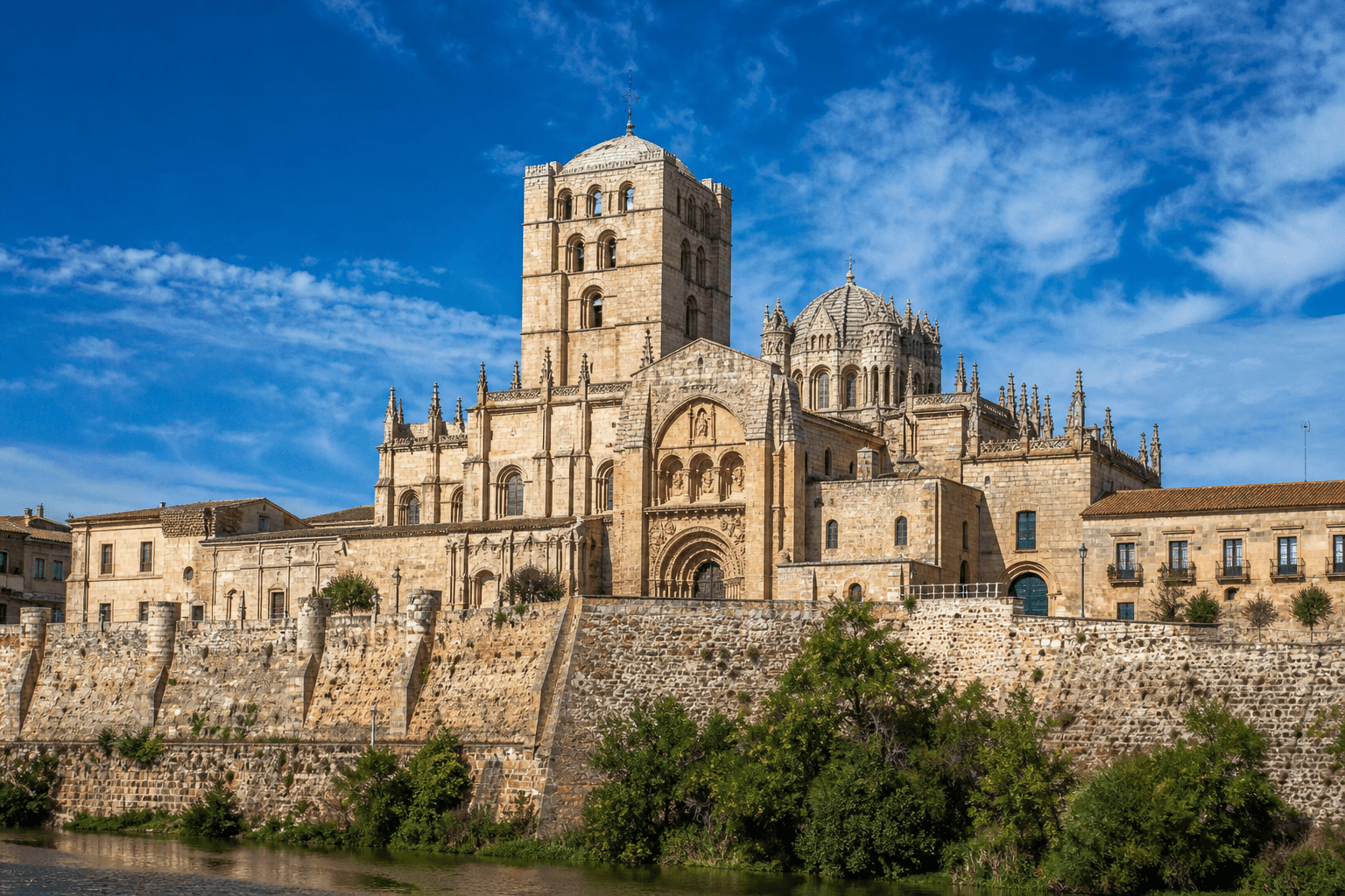 la Catedral de Zamora en Zamora