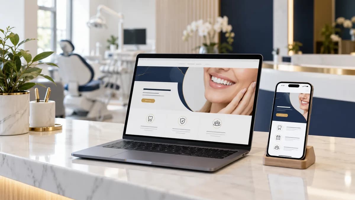 Diseño web dental adaptable a ordenador y móvil